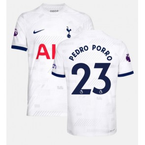 Tottenham Hotspur Pedro Porro #23 Domaci Dres 2023-24 Kratak Rukavima